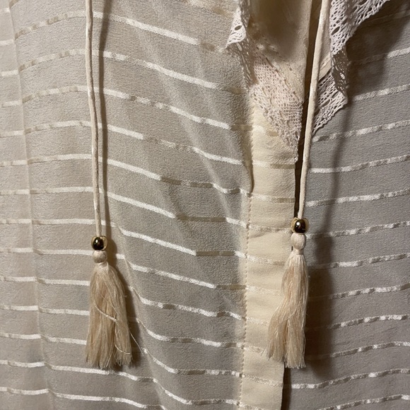 PAIGE Silvette Ruffle Silk Blouse - Picture 9 of 17